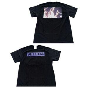 Selena Selena Quintanilla Black 2 Sided TShirt